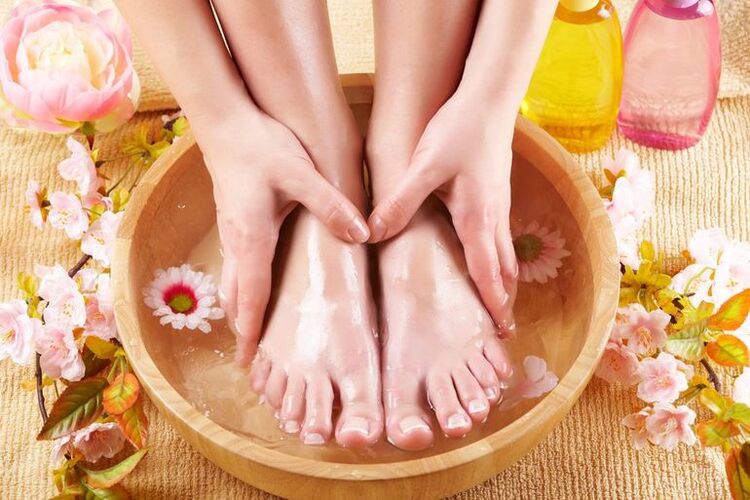 Medicinal baths from the fungus